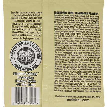 Ernie Ball Earthwood Custom Medium 80/20 Bronze Acoustic Guitar Strings, 12.5-56 Gauge (P02005) (Pack of 2)