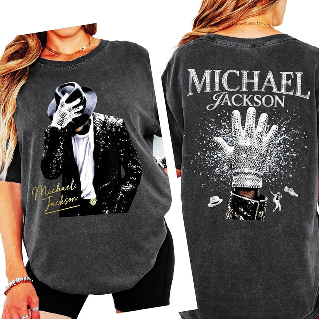 Vintage Pop Icon Inspired Graphic T-Shirt