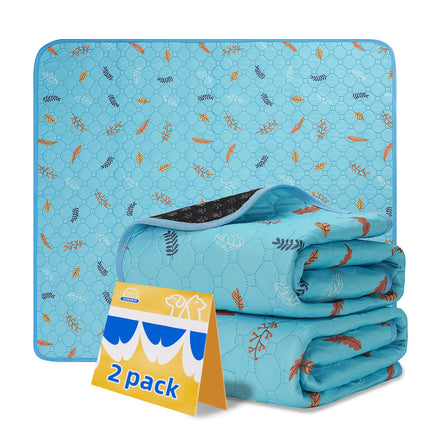 Washable Pee Pads for Dogs, Reusable Puppy Pads for Dog Playpen 2PC