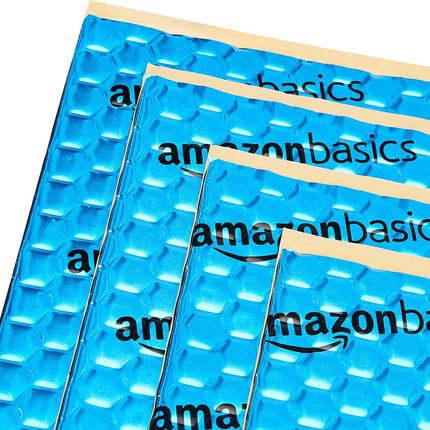 Amazon Basics Car Sound Deadening Mat, 9.8" x 15.7", 34-Piece, Heat and Noise Insulation, Vibration Dampening