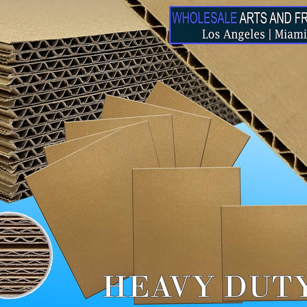 16x20 Large Cardboard Sheets Target Backer 50 Pack 3/16" Thick Corrugated Cardboard Blanks 20x16 Flat Cardboard Dividers, Inserts for Mailers Hard Sheets for Packing, Mailing, Moving, Shipping, Crafts