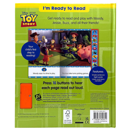Disney Pixar Toy Story - I'm Ready to Read - Best of Friends - Sound Book - PI Kids