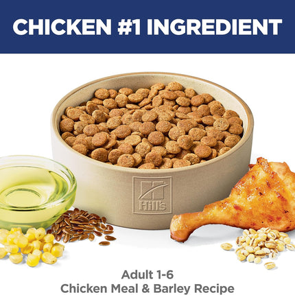 Hill's Science Diet Adult 1-6 Dry Dog Food, Chicken & Barley, 5 lb. Bag