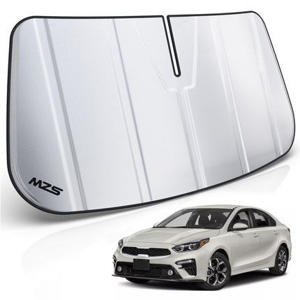 Windshield Sun Shade Compatible with Silverado Sierra 1500 2019-2026