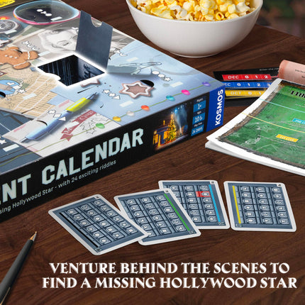 EXIT: The Game Advent Calendar - Missing Hollywood Star | Escape Game