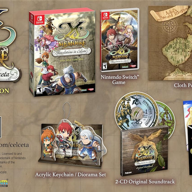Ys Memoire: Revelations in Celceta - DAY ONE EDITION - Nintendo Switch