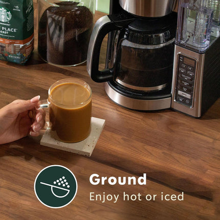 Starbucks Ground Coffee, Dark Roast Hot or Iced Coffee, French Roast, 28 oz