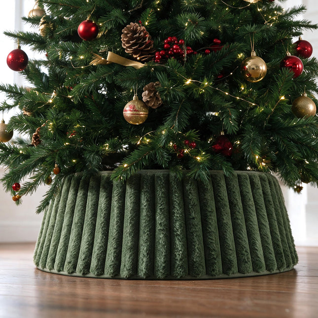 Christmas Tree Collar - Modern 29" Velvet Tree Ring