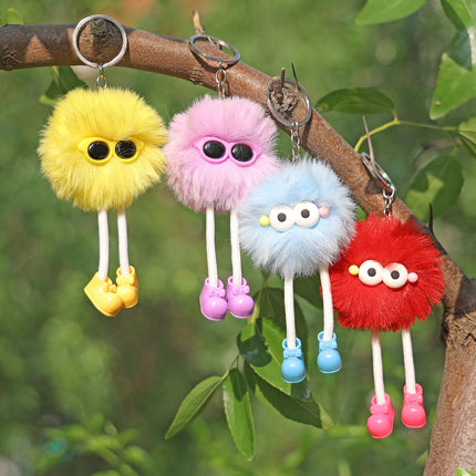 24 PCs Party Favors Keychains - Plush Backpack Keychain Bulk Kids Keychain Cute for Birthday Party Favors for Kids 8-12 Back to School Gifts for Students Classroom Prizes Elementary