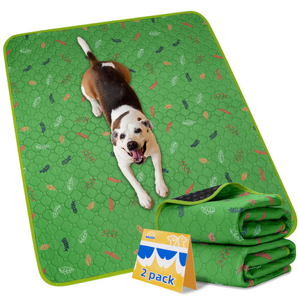 Washable Pee Pads for Dogs, Reusable Puppy Pads for Dog Playpen 2PC