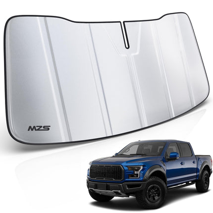Windshield Sun Shade Compatible with Silverado Sierra 1500 2019-2026