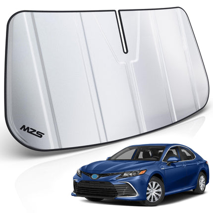 Windshield Sun Shade Compatible with Silverado Sierra 1500 2019-2026