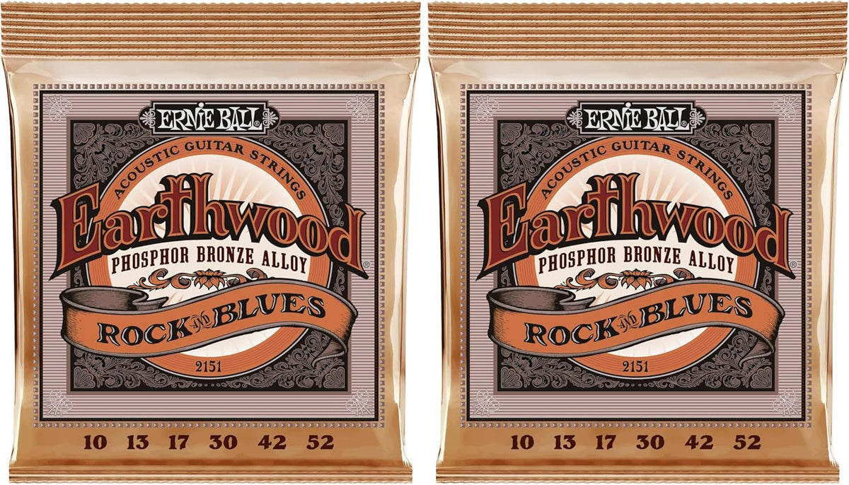 Custom Medium Phosphor Bronze Acoustic Guitar Strings, 3-Pack, 12.5-56 Gauge - photo 2