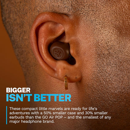 JLab JBuds Mini Tones True Wireless Bluetooth Earbuds with Charging Case, (4625 W), IP55 Sweat and Dust Proof, Bluetooth Multipoint, Be Aware Audio, 3 EQ Sound Settings, Crystal Clear Calls