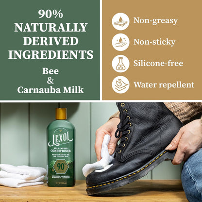 All Leather Conditioner with Bee and Carnauba Milk, 16.9 fl oz - photo 3