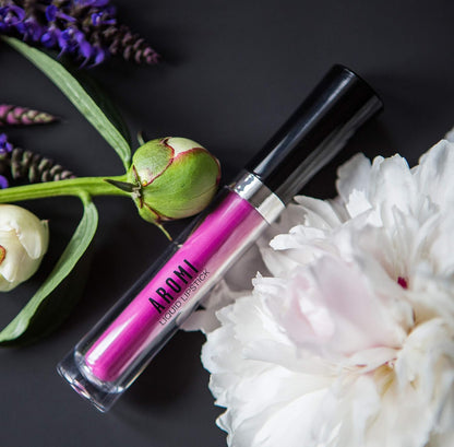 Bright Pink Matte Liquid Lipstick | Magenta Fuchsia Lip Color with Blue Undertones, Vegan, Cruelty-Free - photo 4
