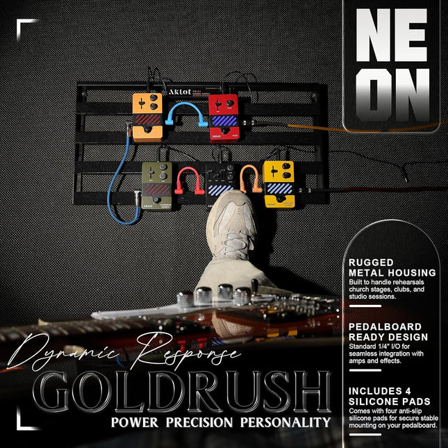 Metal Distortion Guitar Pedal: Crushing High-Gain Riffs to Searing