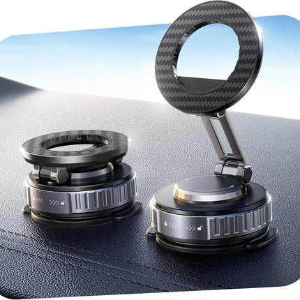snanlen 2026 Upgraded Car Phone Holder for Magsafe [108LBS Strongest Suction] 360° Adjustable Vacuum Magnetic Phone Holders, Cell Phone car Mount for iPhone 17 Pro Max 16 15 14 13 12 Air Plus