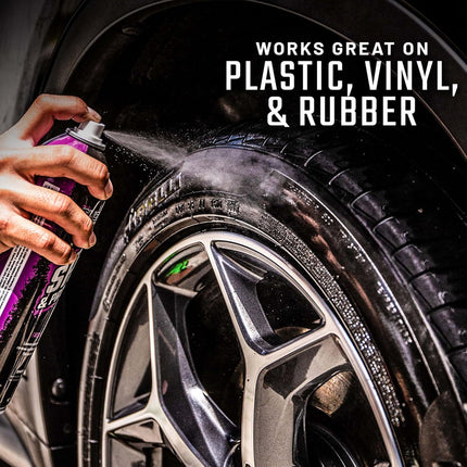 Slick Products Shine & Protectant Spray 17.35 FL OZ. - High Gloss Clear Coating Renew Vinyl, Plastic, Rubber, Trim, Tire, Car, Truck, Motorcycle, Dirt Bike