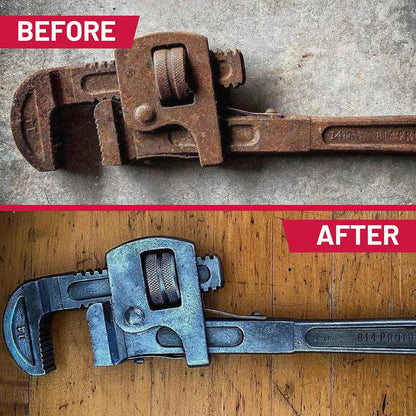 Heavy Duty Rust Remover – 128 oz. for Metal Parts, Tools, Cookware & Antiques - photo 4