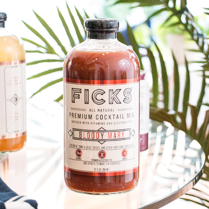 Ficks Premium Cocktail Mix (Bloody Mary, 32oz ea.)