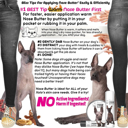 Xoloitzcuintli, Versatile Dog Nose Balm for Dry Nose, Nose Moisturizer, Easy-to-Apply Dog Essentials - photo 4