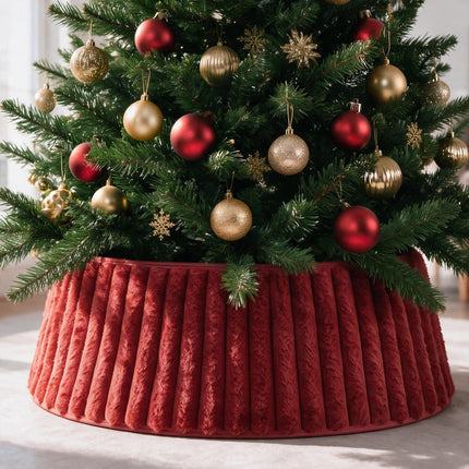 Christmas Tree Collar - Modern 29" Velvet Tree Ring