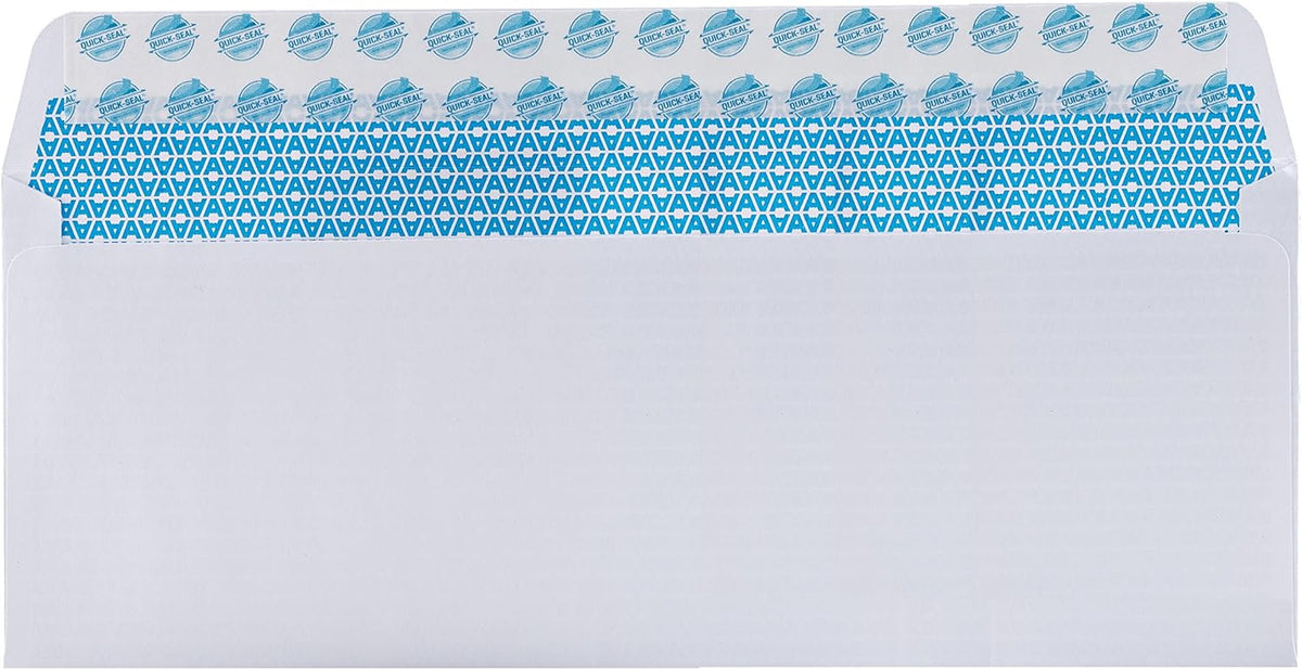 #10 Security Self Seal Envelopes - 100 Count, No Window, White - photo 4
