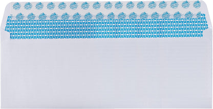 #10 Security Self Seal Envelopes - 100 Count, No Window, White - photo 4