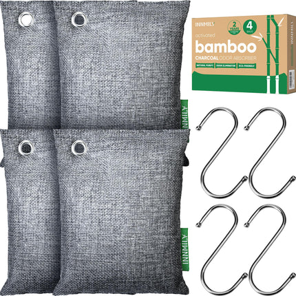Absorbedor de olores de carbón activado, eliminador de olores para zapatos 6P para olores fuertes