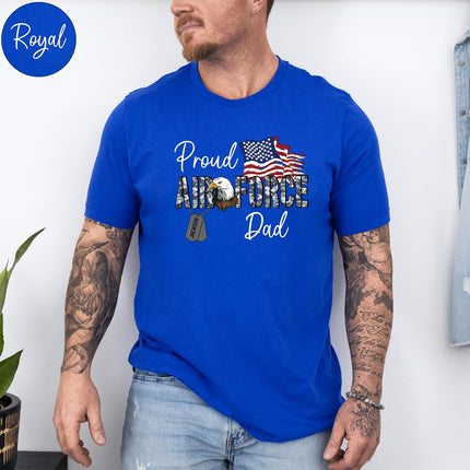 Custom Proud Air Force Mom Shirt Personalized Air Force Family Shirts Military Boot Camp Gifts Basic Training Graduation Tee