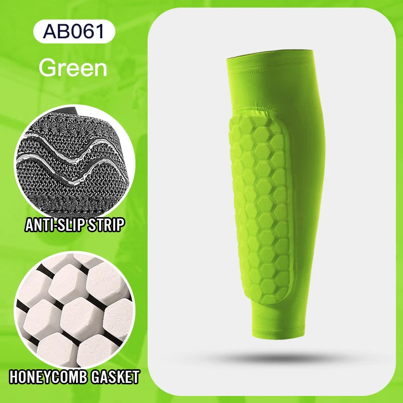 Shin Guard Socks Sleeves with Foam size and fit guide