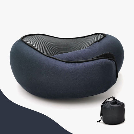 Memory Foam Neck Pillow Travel Snail Design - photo 9