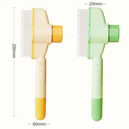 Complete pet grooming flea comb set for cats and dogs hair care