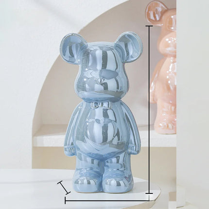 Aesthetic Bear Brick Ceramic Statue - photo 9