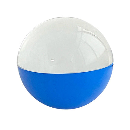 Customizable Video Crystal Sphere showing size and design details
