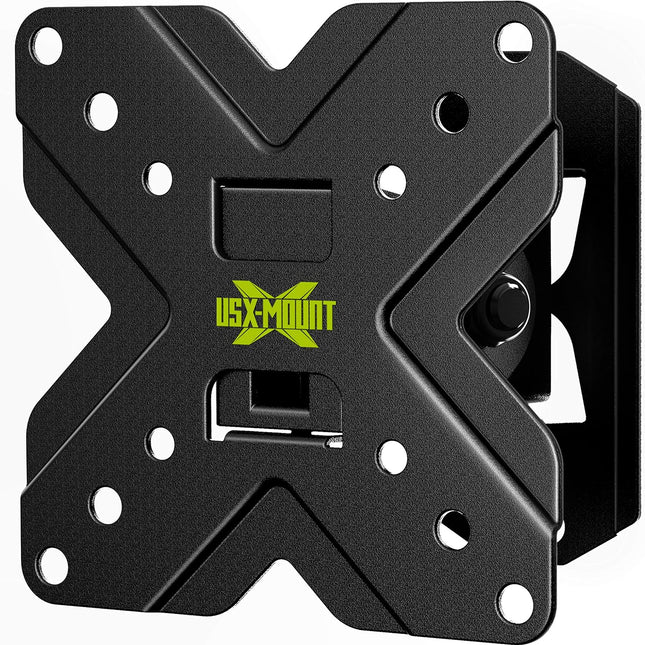 Small TV Wall Mount Monitor Bracket | RV TV Mount | with Swivel and Tilt VESA Wall Mount for 10-26 27 32 inch LED OLED