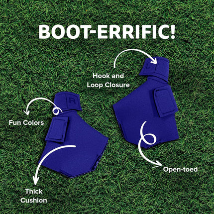 Duck Shoes for Injured Feet – Protective Neoprene Footwear for Ducks, Protective Shoes for Birds with Injured feet, Bumblefoot Relief - Large, 4.5” Max. Inside Width - Royal Blue
