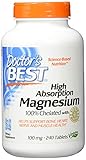 Doctor's Best Magnesium Glycinate - bottle close-up
