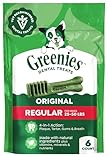 Greenies Dental Treats - package back with feeding guide