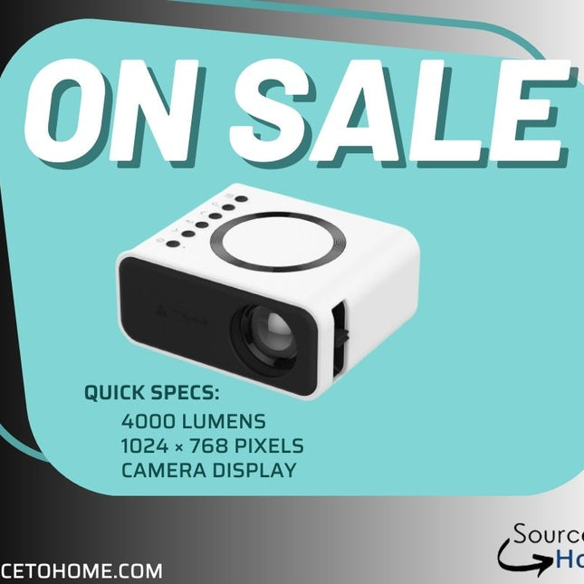 USA-CALI Smart Mini Wireless Projector