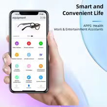 USA-CALI Xiaomi Smart Glasses HD Display three-quarter angle view