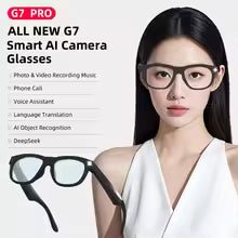 USA-CALI Xiaomi Smart Glasses HD Display side profile view