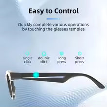 USA-CALI Xiaomi Smart Glasses HD Display lens detail close-up