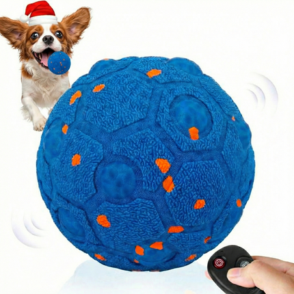USA CALI Smart Interactive Dog Ball with Remote Control - Automatic Self-Rolling & Motion Activated Toy for Dogs, Durable Chew-Resistant E-TPU, 3 Play Modes for Puppy Small Medium Large Dogs