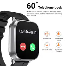 USA-CALI 2-in-1 Smartwatch and Wireless Earbuds combo set