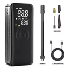 USA-CALI Smart Digital Tire Inflator preset pressure modes and settings