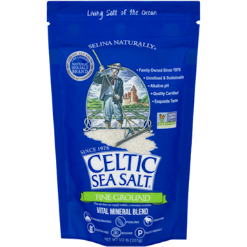 Fine Ground Celtic Sea Salt 1/2lb