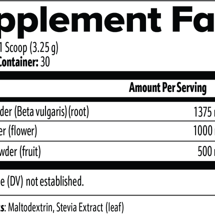 USA CALI Beetroot Powder – Beet Root, Hibiscus Flower & Apple Juice Blend for Nitric Oxide Support, Healthy Blood Pressure, Circulation & Post-Workout Recovery – Naturally Sweetened – Made in USA